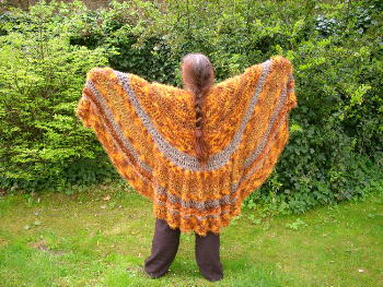 Irgendwie-Irgendwas-Umhang / Willy-Nilly-Pi-Shawl