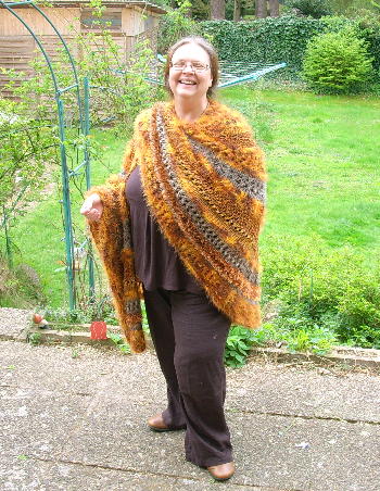 Irgendwie-Irgendwas-Umhang / Willy-Nilly-Pi-Shawl